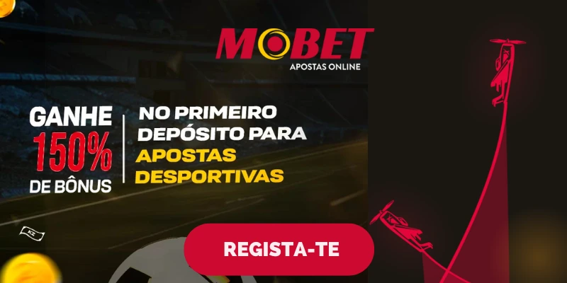 Capa ilustrativa mostrando a plataforma Mobet em Angola, com destaque para o processo de criar conta, fazer depósito inicial e receber bónus de boas-vindas.